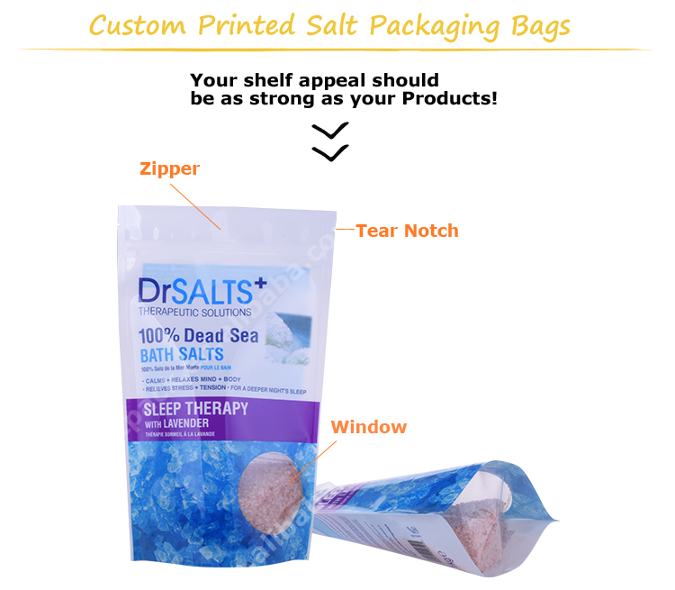 bolsas de sal de ba&ntilde;o
