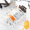 100% Biodegradable Home Compostable Stand Up Air Dried Cat Treats Packaging Bag with Ziplock