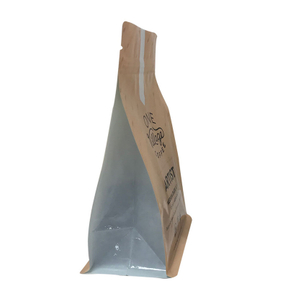 Customize Printing Moisture Proof Poly Zip Lock Home Compostable Packaging Coffee Bags with Zipper