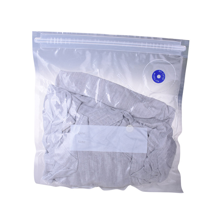 Free Samples OEM Standup Zipper Bag for Clothes Compostable
