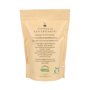 Custom Printed PLA Home Compost Kraft Paper Bag for Coffee Tea Packaging