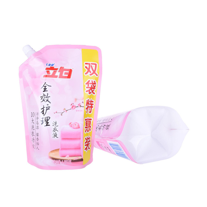 Heat Seal Reusable Moisture Proof Recyclable Stand Up Pouch with Spout
