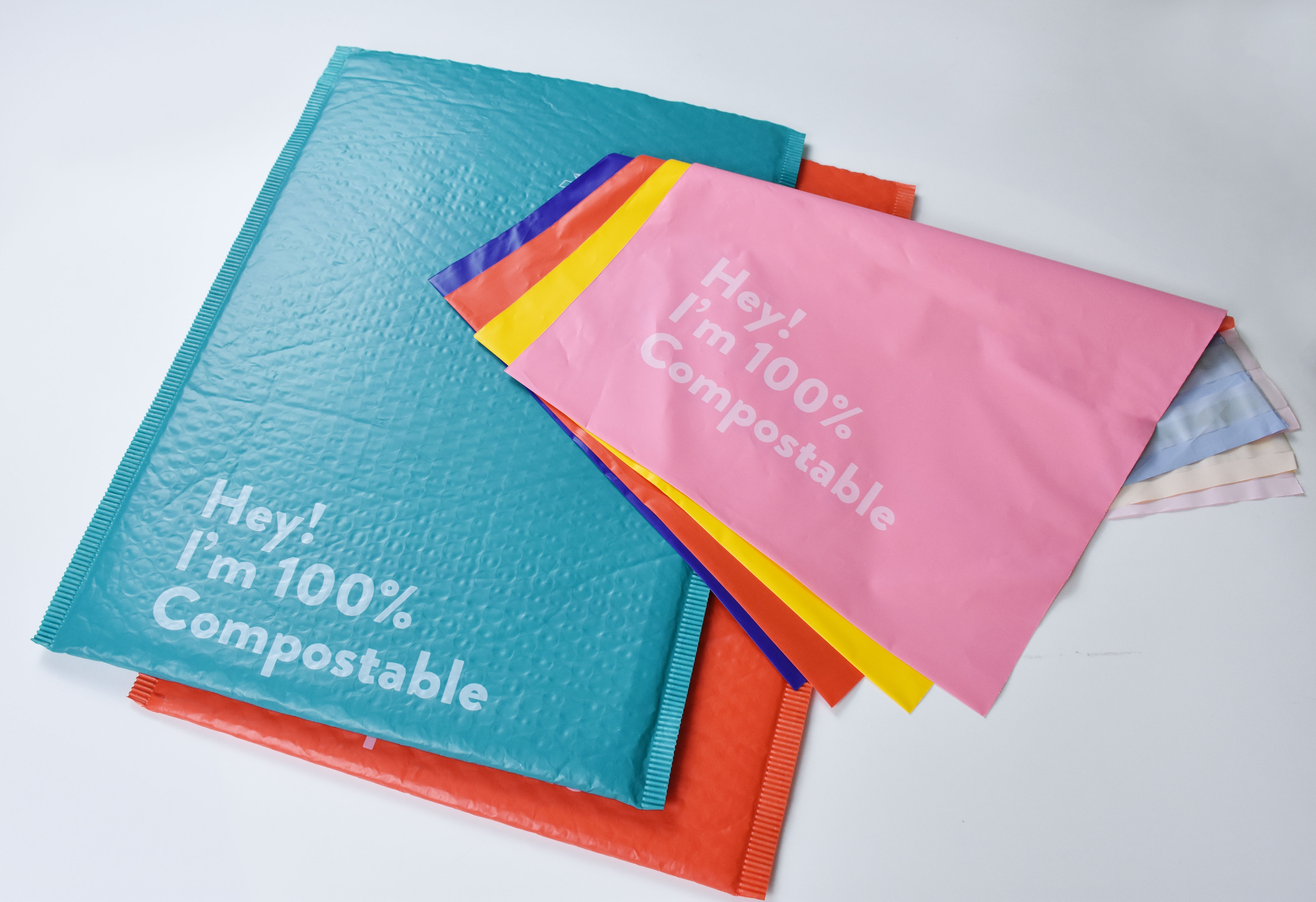 100% Home Compostable Self-adhesive Envelopes Put On The Shelf