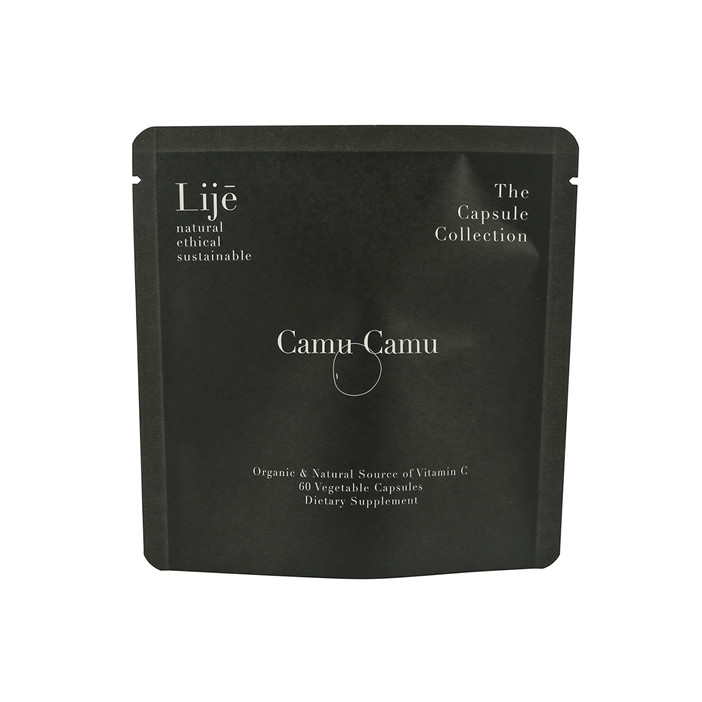 Heat seal custom sized kraft paper eco friendly cellophane bags without zipper Buy eco