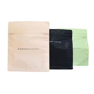 Green PE Recyclable Packaging Bags with Zipper